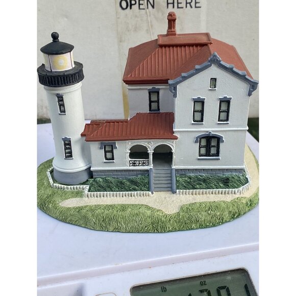 Danbury Mint Historic American Lighthouses Admiralty Head LIGHTHOUSE 1992 - Picture 6 of 8